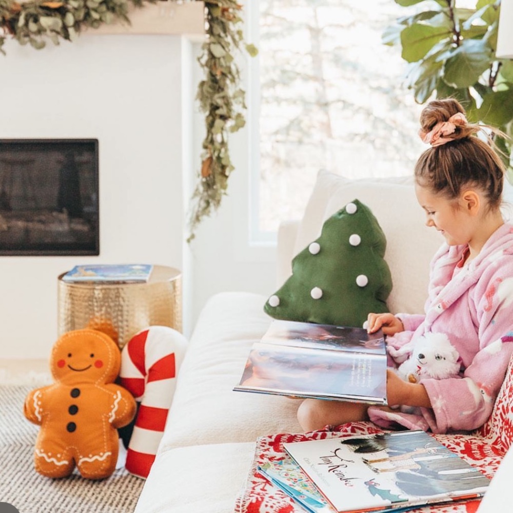 ❤️Blogger’s Favorite - Mini Maison candy cane holiday cushion